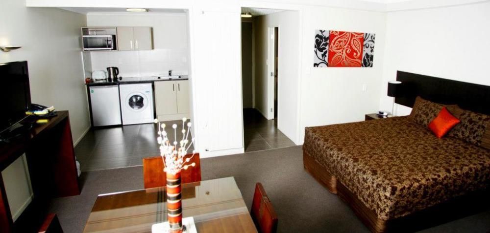 Apollo Hotel Rotorua Bagian luar foto
